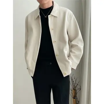 Baseball Uniform Jacket Men's Spring Korean Trend Loose Sports Coat Hong  Kong Style Trend Handsome Preppy Casual Bomber Jacket