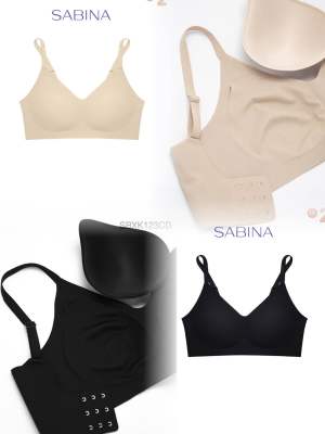 Sabina เสื้อชั้นใน Seamless Fit รหัส SBXK123  รุ่น Soft Collection