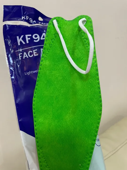 GREEN Kf94 Facemask 10pcs Lazada PH