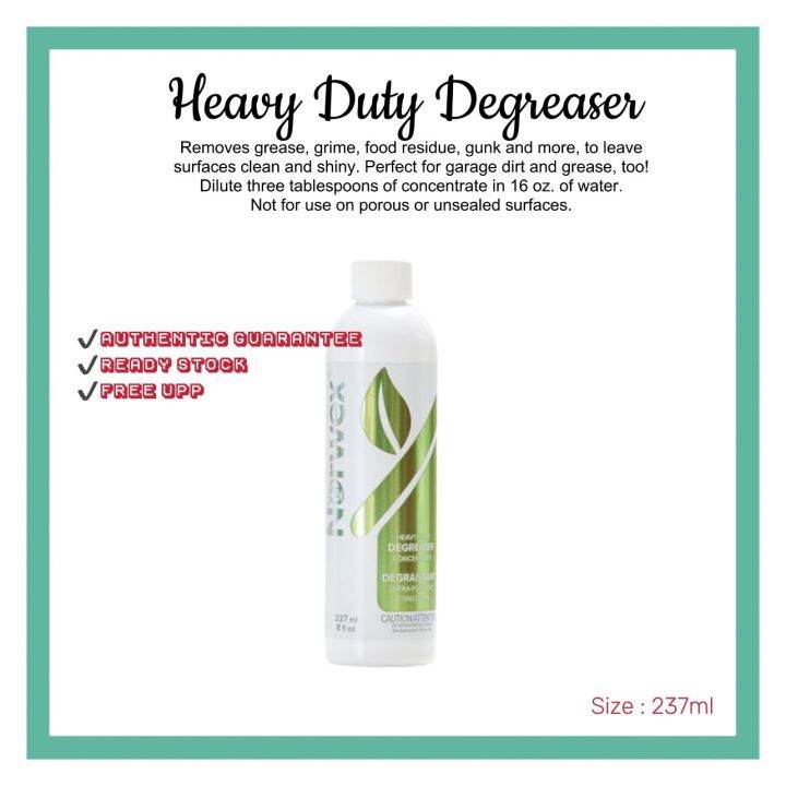 SALES Norwex Heavy Duty Degreaser Concentrate Ready Stock Lazada