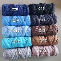 ไหมมาร์เมลโล่ (Marshmallow yarn)25มม. 500ก. เนื้อผ้าคอตตอน