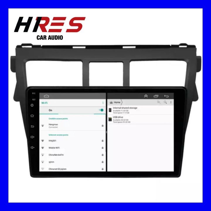 รถยนต์-toyota-vios-ปี-2008-2012-hires-hr-vi2008-จอแอนดรอยด์-hi-cpu-ram2-rom32-ปลั๊กตรงรุ่น-สามารถใช้งานควบคุมพวงมาลัยรองรับกล้องถอยหลัง-วิทยุfm-am-usb-youtube-netflix-และแผนที่googlemap-ซื้อสินค้าพร้อ