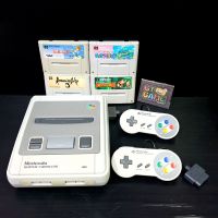 Nintendo SFC ? Super Famocom Set ?
HVC-002 ?? [ JAPAN ] ⚡220v. ? 90%
นินเทนโดซุปเปอร์ฟามิคอม ( SFC ) ครบชุด