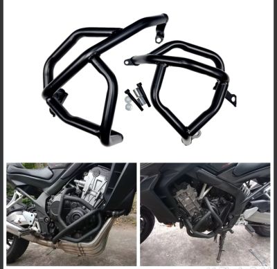 แคชบาร์ กันล้มเครื่อง เหล็กหนา CB650F 2013-18 / CB650R 2019-2021 งานเหล็กหนา หนัก งานตรงรุ่น