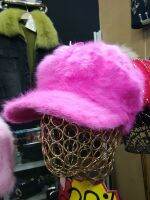 FUR HAT หมวกแก๊ปหมวกเฟอร์หมวกน่ารักหมวกกันหนาวแฟชั่นเกาหลี