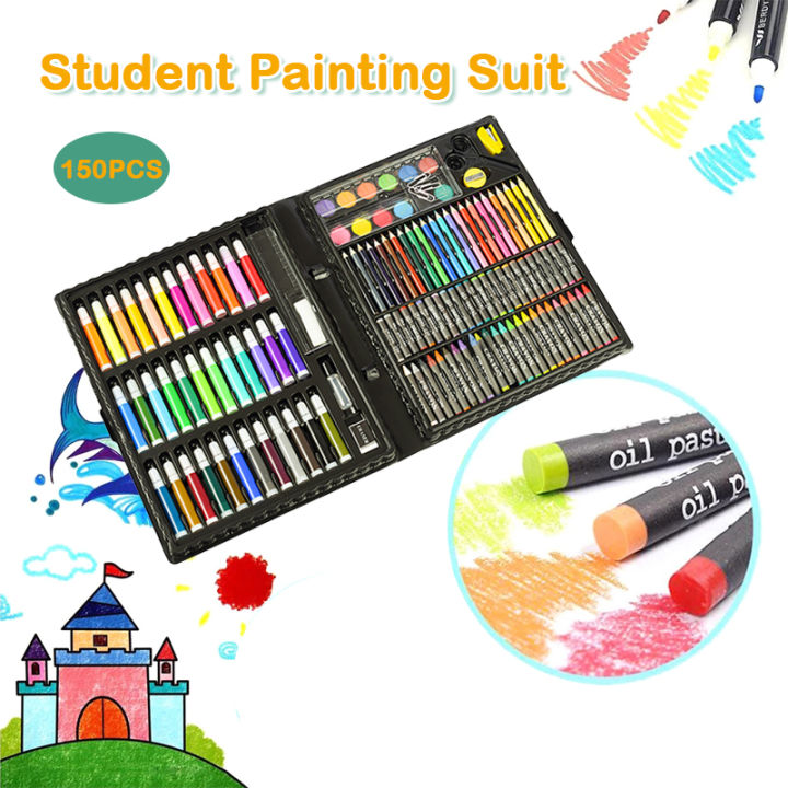 150 Pcs Kids Drawing Painting Set Art Set Children Drawing Supplies