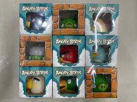 Angry bird บีบมีเสียง ชุด 9 ตัว (สูง 4 cm)