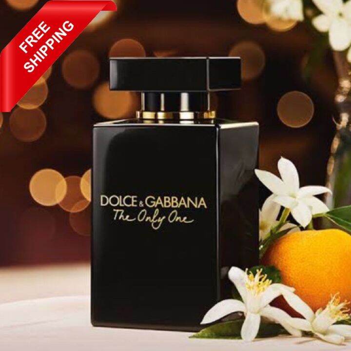 รับประกันของแท้ 💯 น้ำหอม Dolce And Gabbana The Only One Edp Intense For Women 100ml กล่องซีล 6028