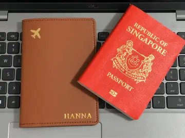 Personalised Passport Cover & Passport Holder in Singapore