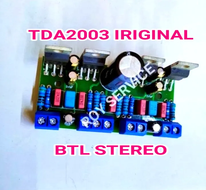kit Power amplifier tda2003 BTL stereo original baca deskripsi | Lazada