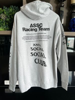 TURISMO x ANTI SOCIAL SOCIAL CLUB GREY HOODIE