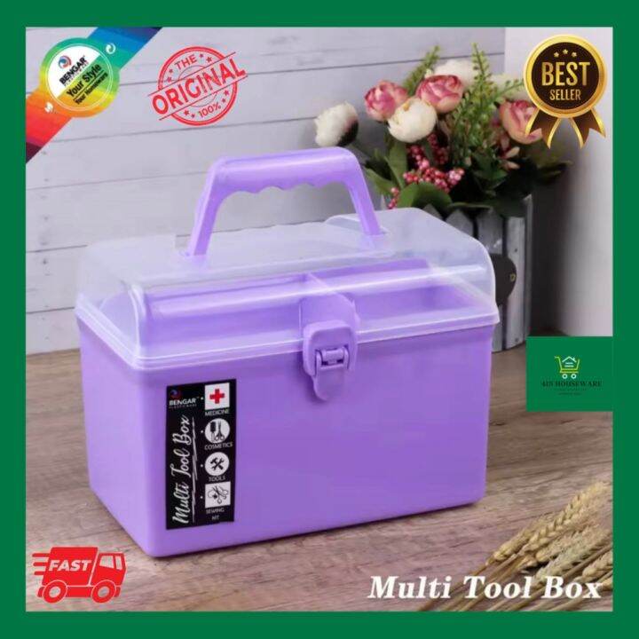 Multipurpose Storage Box Utility Box Organizer First Aid Kit Medicine