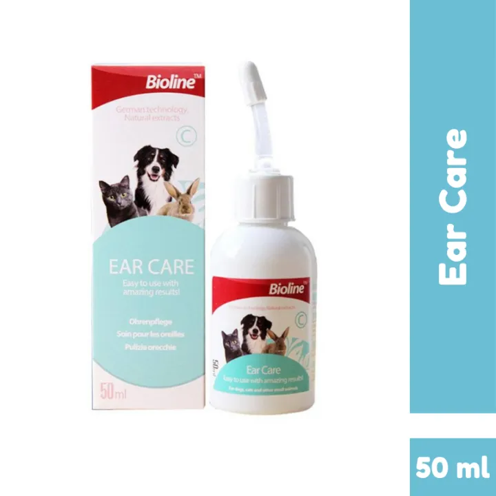 Bioline Ear Care 50ml for Dogs, Cats and Rabbits Lazada PH