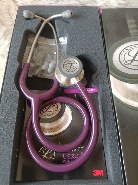 Littmann Stethoscope Classic III PLUM Regular Finish Chestpiece Lazada PH