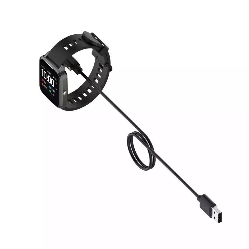 For Realme Watch 3 Magnetic Cradle Charger USB Charging Cable, Lenght:  1m(Black)