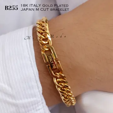 Shop Gold Bracelet Japan Cut with great discounts and prices
