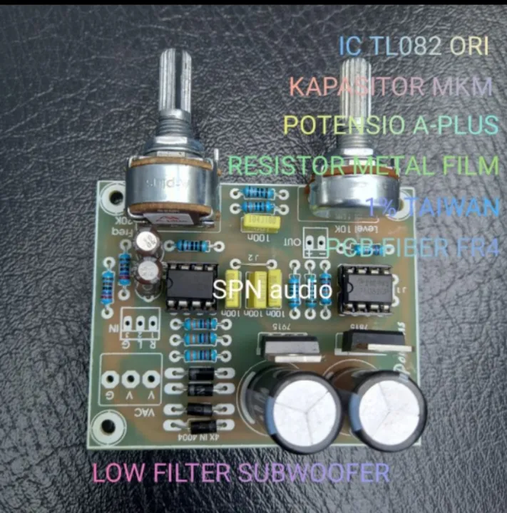 filter subwoofer LPF pcb fiber Lazada Indonesia