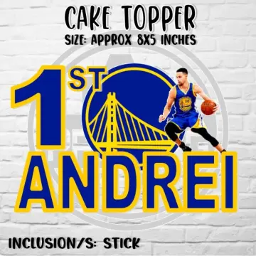 Steph Curry Golden State Warriors Edible Cake Topper Decoration