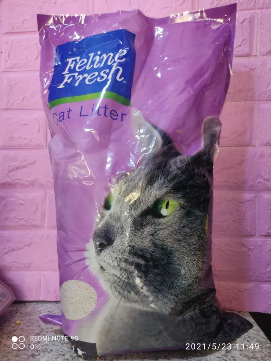 CAT LITTER lavender (10L) feline fresh Lazada PH