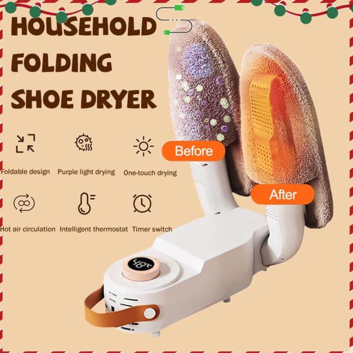 Japan 360° Style UV Sterilization Shoe Dryer with Timer Fold Deodorize
