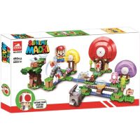 ตัวต่อเลโก้มารีโอ้ LEGO Super Mario Chinobio Treasure Hunt Expansion Level 71368 Puzzle Assembled Building Block Toys 60029