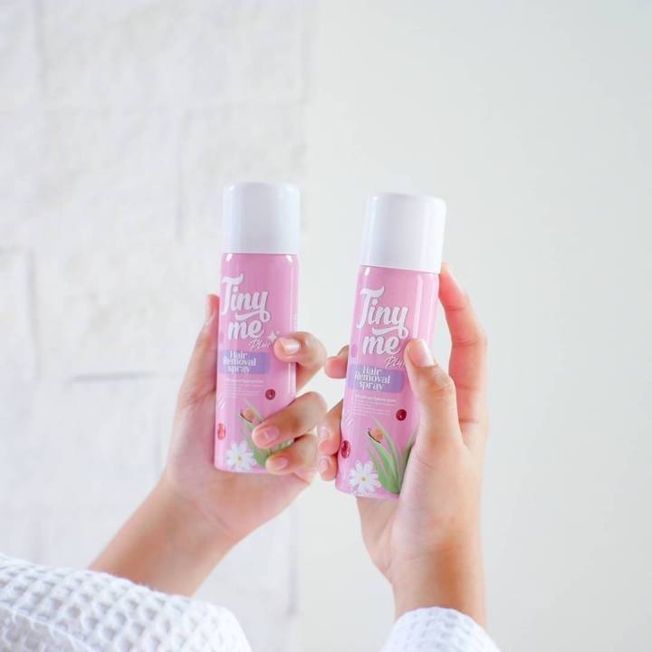 TINYME HAIR REMOVAL SPRAY  สูตรใหม่ กำจัดขนไว ลดการระคายเคือง 🌸✨390