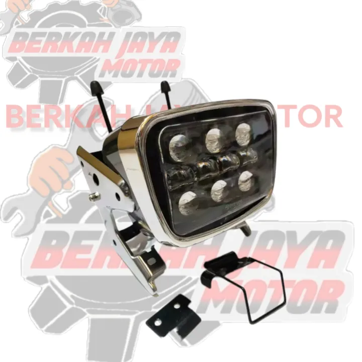 Lampu Depan Rx King Oval Daymeker Batok Dan Ring Ckd Plus Breketnya Lazada Indonesia