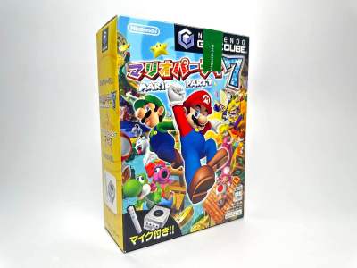แผ่น Nintendo GameCube (japan)  Mario Party 7 + Microphone(Boxset)