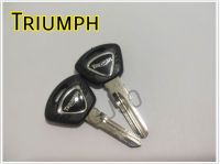 Triumph กุญแจบึ๊กไบค์  กุญแจมอไซไทรอัม รถจักรยานยนต์  (ถอดใส่ชิปได้)