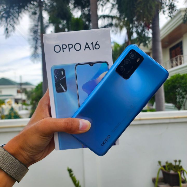 oppo-a16-ram6-rom128gb-เครื่องแท้-รับประกัน1ปี-เปลี่ยนเครื่องใหม่7วันแรก-อุปกรณ์ครบกล่อง-พร้อมฟิล์มกระจก-ส่งไว-1-2-วันได้รับสินค้า