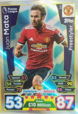 Matchattax Juan Mata