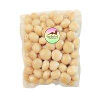 Peeled Big Macadamia 500g แมคคาเดเมีย เม็ดใหญ่ แกะเปลือก พร้อมทาน ซีลสูญญากาศปริมาณ 500 กรัม ของฝาก ตลาดกิมหยง Gimyong