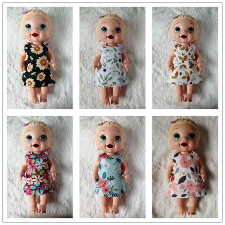 Baby Alive Clothes Reversible dress+diaper set! for 12 inches doll