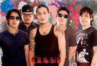 โปสเตอร์วงดนตรี วินเทจ Clash