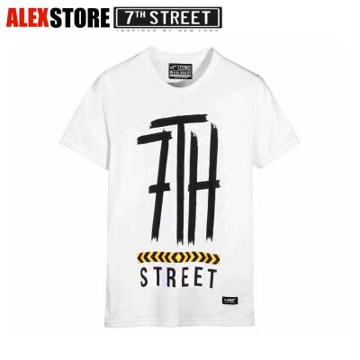 เสื้อยืด 7th Street (ของแท้) รุ่น SLD001 T-shirt Cotton100%