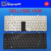 Keyboard คีย์บอร์ด Dell Studio 1555 1535 1536 1537 1557 1558 สีดำ ภาษาอังกฤษ