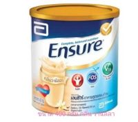 เอนชัวร์ รสวานิลา ขนาด400 กรัม อาหารสูตรครบถ้วน ENSURE VANILA  400g.