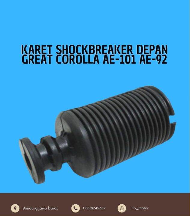 karet shock boot shockbreaker penutup shock corolla AE101 AE92