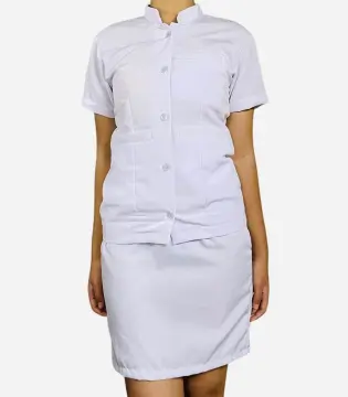 EL JOSHVIN Nurse uniform RN uniform Standard Collar for Woman's New (  Blouse , Pants )