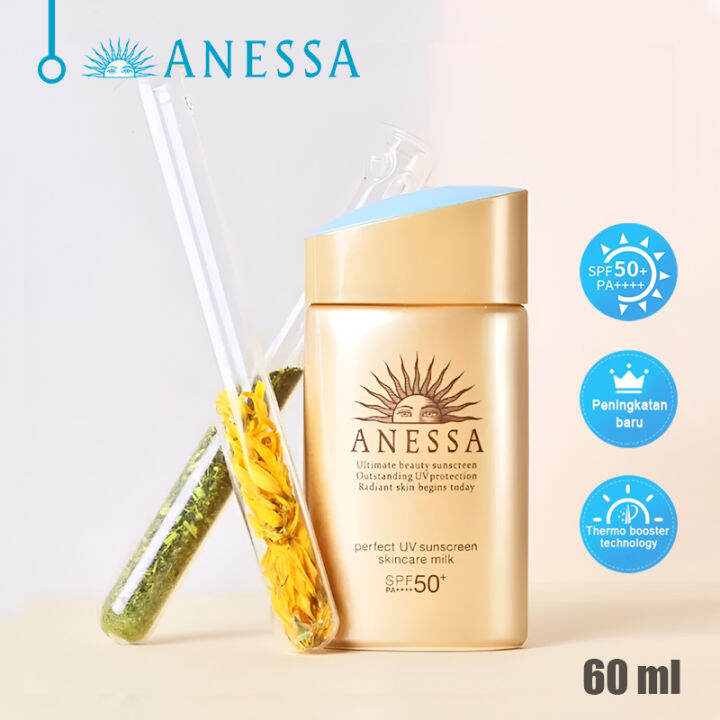 ANESSA PERFECT UV SUNSCREEN/SUNBLOCK SPF50+ Skincare Milk 60ml PA ...