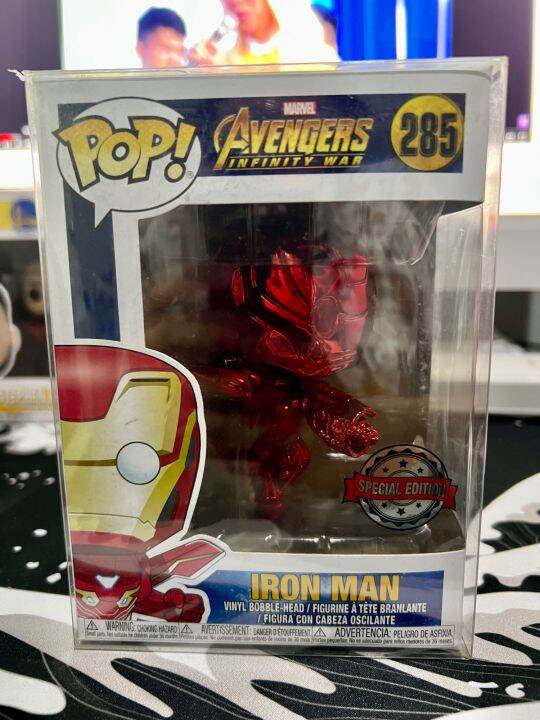 Funko Pop! Avengers Infinity War: #285 Iron Man (Special Edition ...