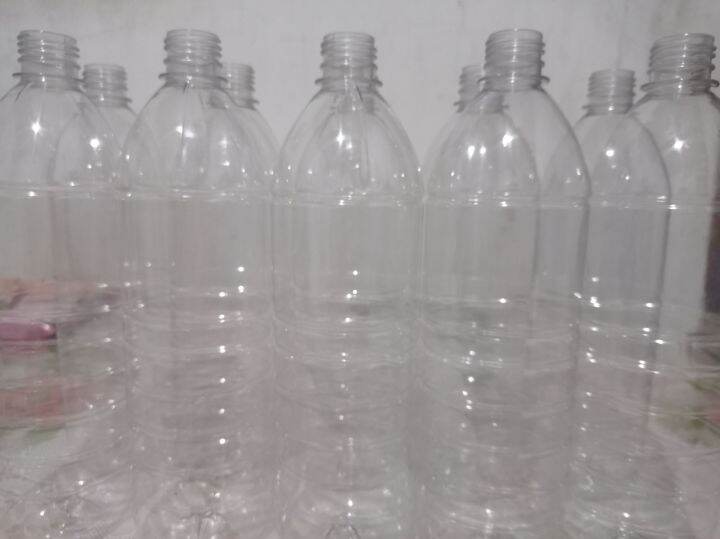 Empty bottles/Pet Bottles 1Liter and 500ml 10 Bottles/pack with free