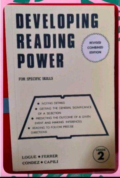 DEVELOPING READING POWER GRADE 2 by Logue-Ferrer-Capili& Condez | Lazada PH