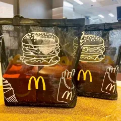 Designer coreano cria luminárias com sacos de papel do McDonald's