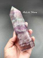 ? แท่งหินฟลูออไรด์ ขนาดใหญ่ เนื้อใส
? Fluorite Tower
เเท่งทรงทาวเวอร์แหลม มองเห็นลวดลายในเนื้อหินสวยงาม สำหรับตั้งวางประดับบ้าน

? ขนาด 17.5×6.2×3.8 มม.
? น้ำหนัก 892.5 กรัม
?