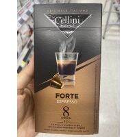 กาแฟแท้คั่วบด ชนิด แคปซูล ตรา เซลลินี 50 G. Capsules Forte ( Cellini Brand ) แคปซูล ฟอร์เต้