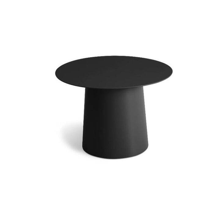 Danish Designer Black Small round Table Coffee Table Milk Tea Small