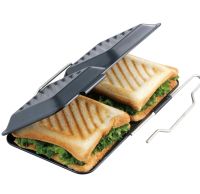 ถาดปิ้งแซนวิช Grilled Sandwich Maker แบรนด์ DECOOK จากญี่ปุ่น