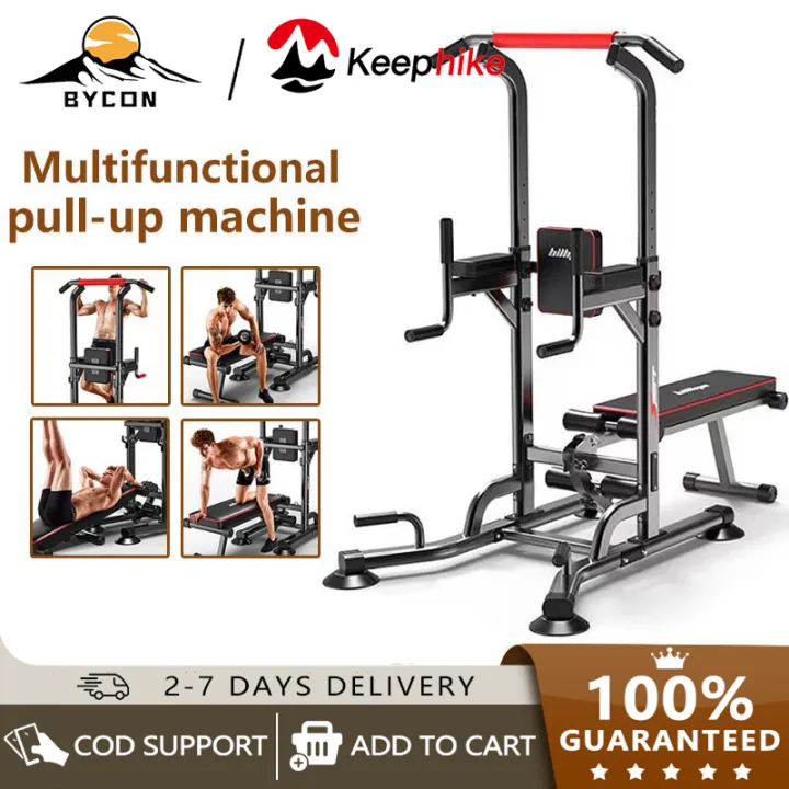 Bycon Multifunctional Single Parallel Bar Rack, Pull-Ups For Home Use, Sit- Ups Fitness Equipment, Horizontal Bar Training, Push-Ups, Dumbbell Benches,  Sporting Goods, (With Backrest + Cod) | Lazada Ph