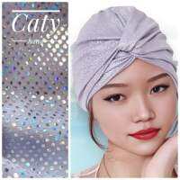 หมวกว่ายน้ํา ลายเมอเมดกริตเตอร์ สวยหรูหรา หมวกหนาไม่บาง(มี2สีให้เลือก)